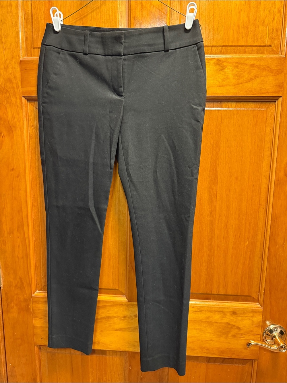 Classic Black Women's Dress Pants - Tailored Stretch